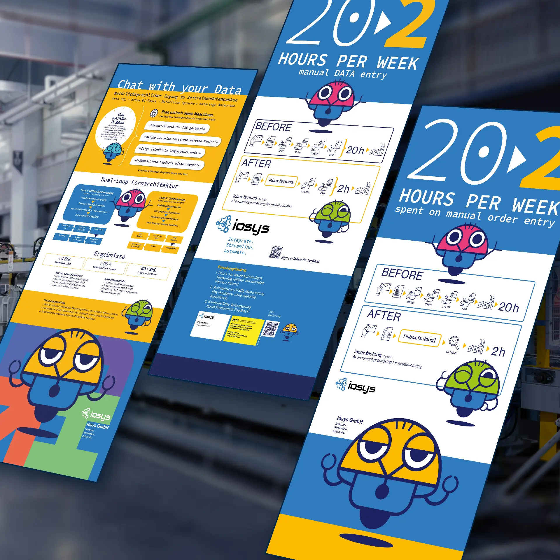 iosys Rollup-Serie, Print-Konzept von GKD