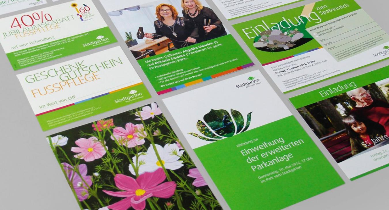 Pflegezentrum Stadtgarten: Corporate Design